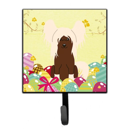 Jensendistributionservices Easter Eggs Chinese Crested Cream Leash or Key Holder MI1719272